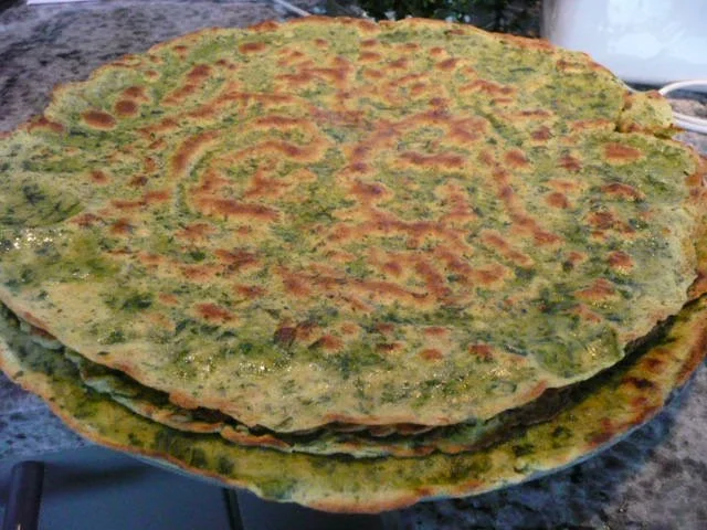 SPINAT / SPINATPFANNKUCHEN - Rezept