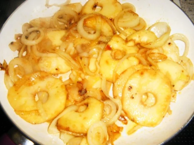 Rezept: Apfel-Zwiebel-Kasseler Bild Nr. 5 Apfel-Zwiebel-Kasseler - Rezept - Bild Nr. 5