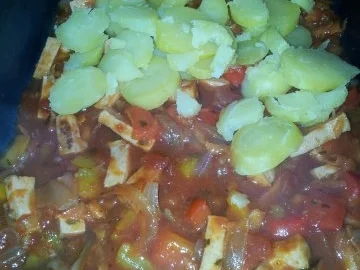 Leberkäse-Kartoffel-Gratin - Rezept - Bild Nr. 11