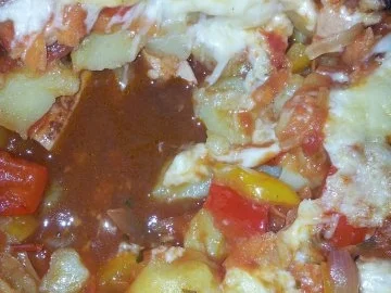 Leberkäse-Kartoffel-Gratin - Rezept - Bild Nr. 13