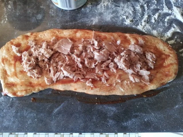 Ciabatta-Pizzabrötchen gefüllt - Rezept - Bild Nr. 2