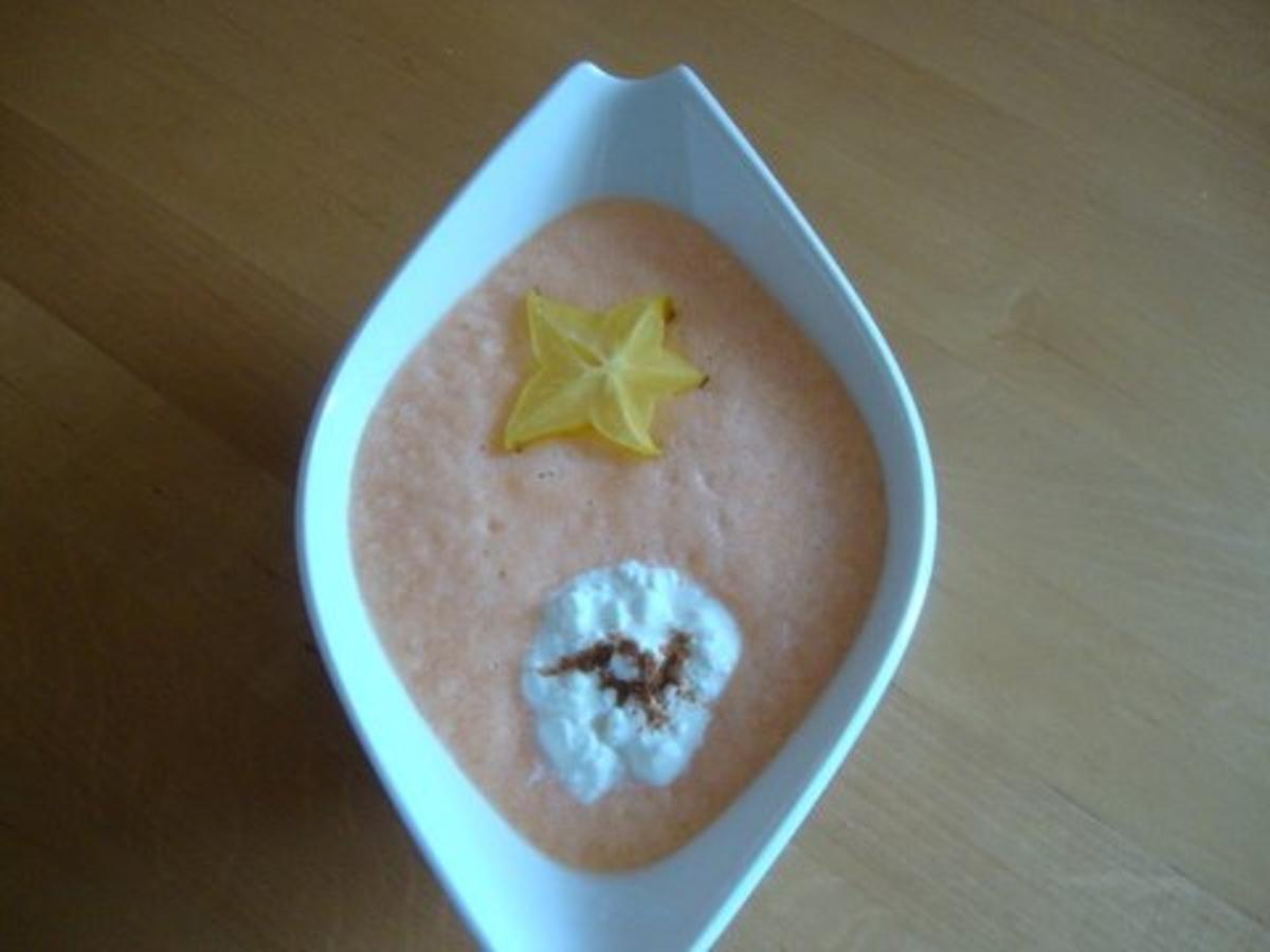 Kalte Melonensuppe mit Frischkäse - Rezept - Bild Nr. 8