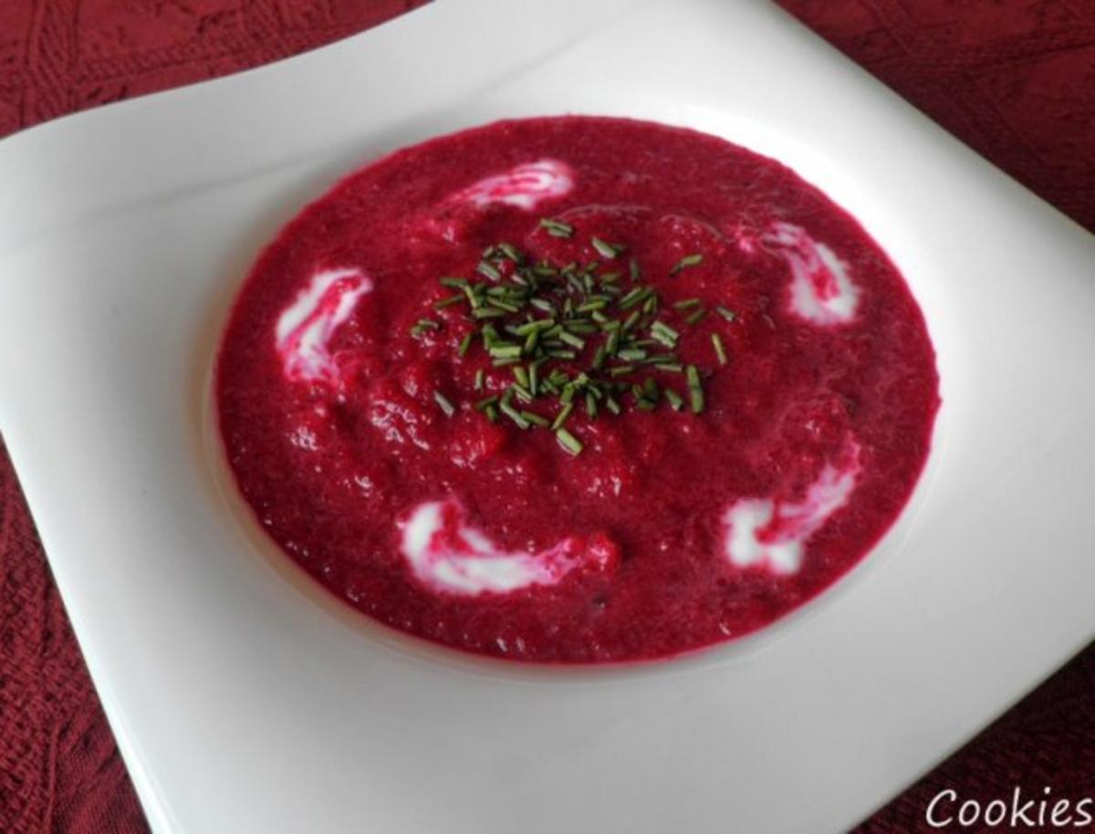 Rote Bete - Suppe ... - Rezept Mit Bild - Kochbar.de