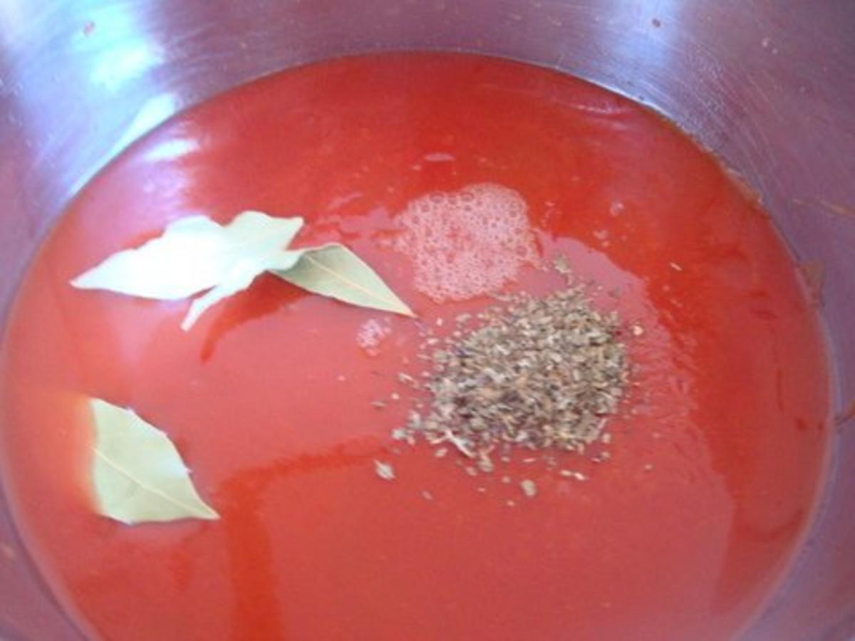 ein scharfes Tomatensüppchen mit feiner Einlage - Rezept - Bild Nr. 4