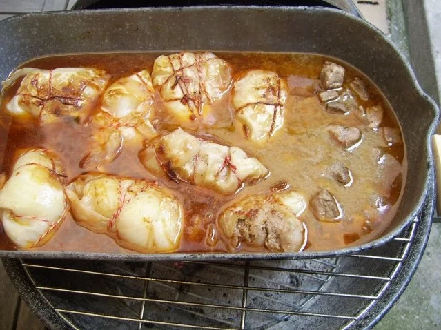 Krautroulade im Gulaschtopf! - Rezept