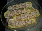 Zucchinischiffchen überbackene Zucchini - Rezept