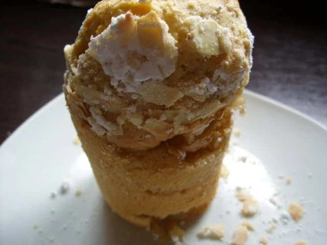 Rezept: Kuchen im Glas: Apfel - Mandel Kuchen im Glas: Apfel - Mandel - Rezept