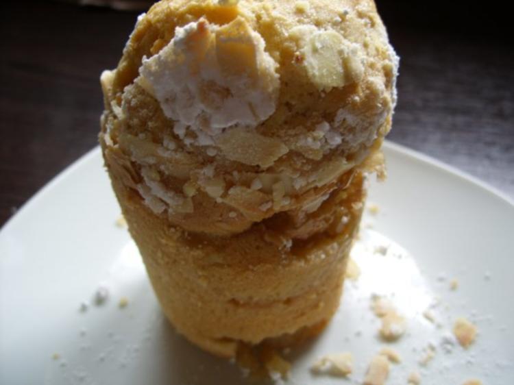 Kuchen im Glas: Apfel Mandel - einfach - von kuechenschelle