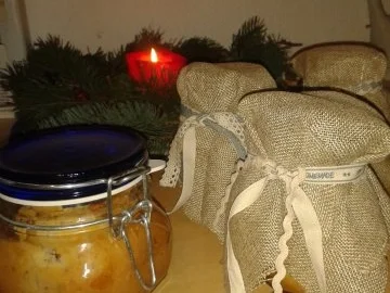 Rezept: Kuchen im Glas: Apfel - Mandel Bild Nr. 5 Kuchen im Glas: Apfel - Mandel - Rezept - Bild Nr. 5