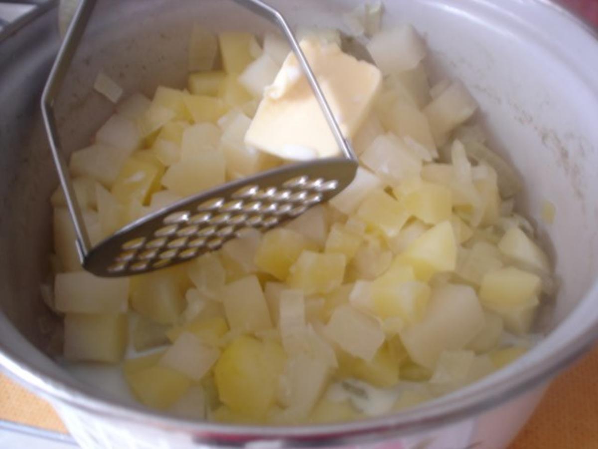 Wildlachsfilet mit Kohlrabi-Kartoffelstampf - Rezept - Bild Nr. 14