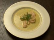 Gurkensuppe mit Lachs (Ivan Strano) - Rezept