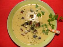 Suppen : Ahab's feine Senfsuppe mit Langostinoseinlage - Rezept