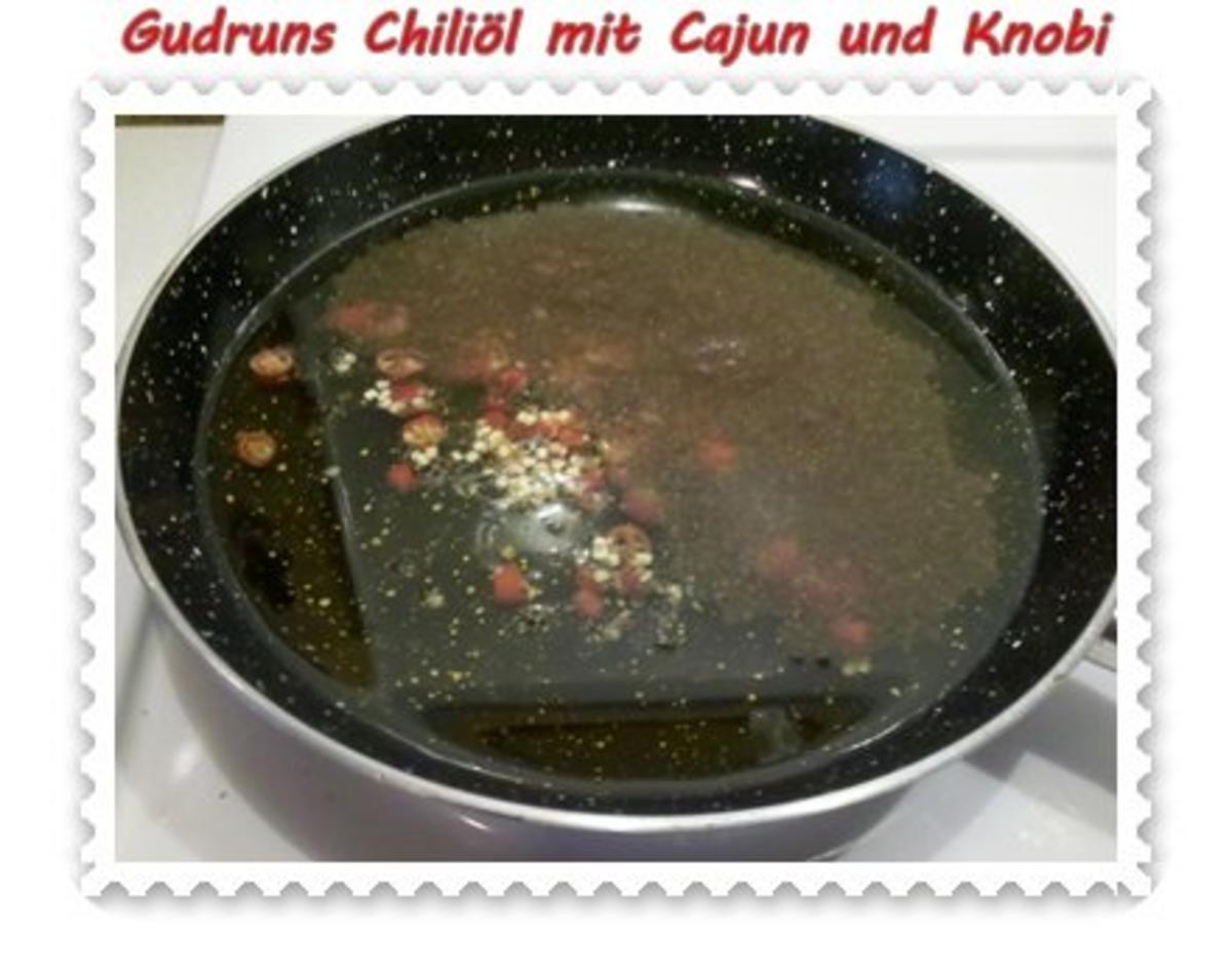 Öl: Chiliöl mit Cajun und Knobi - Rezept - Bild Nr. 4