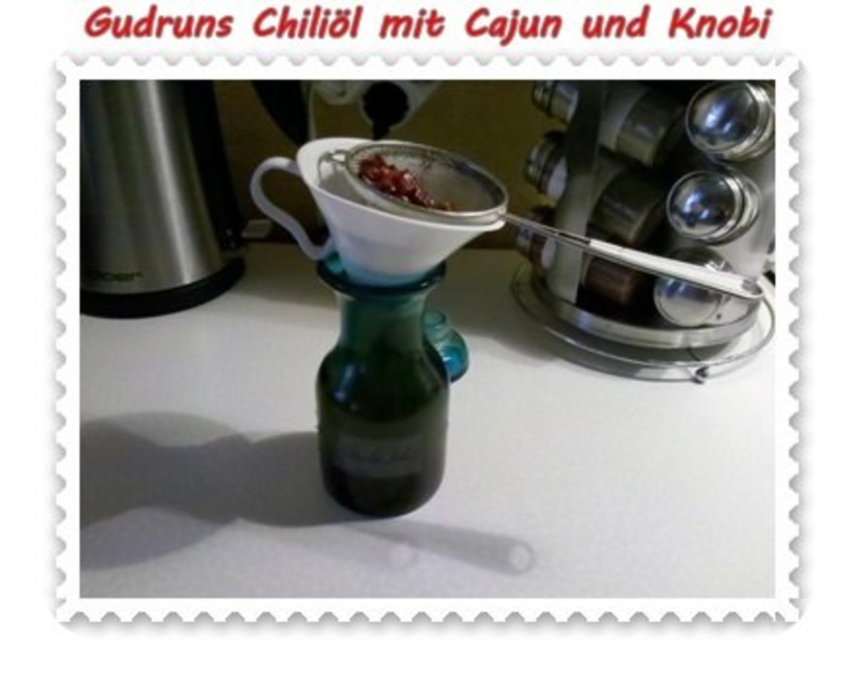 Öl: Chiliöl mit Cajun und Knobi - Rezept - Bild Nr. 6