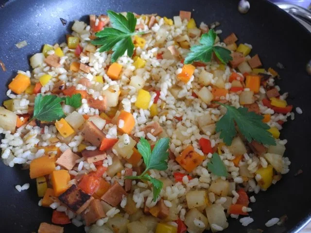 Rezept: Heute ganz Veggi aus dem Wok Bild Nr. 2 Heute ganz Veggi aus dem Wok - Rezept - Bild Nr. 2