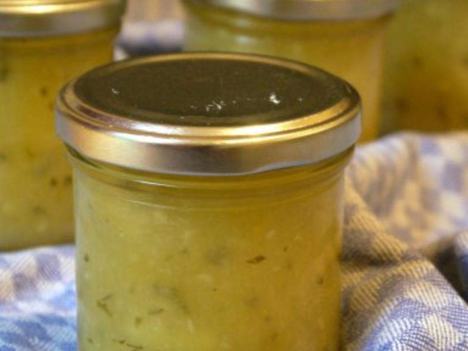 Ananas-Minz-Marmelade - Rezept mit Bild - kochbar.de