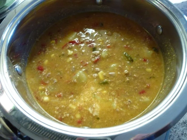 Rezept: Suppe nach Gyros-Art Bild Nr. 2 Suppe nach Gyros-Art - Rezept - Bild Nr. 2