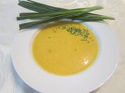 Cremige Möhrensuppe - Rezept