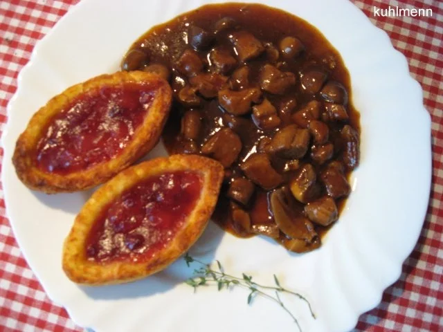 Gulasch "Försterart" - Rezept