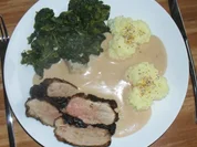 Entenbrust mit Portweinpflaumen - Rezept