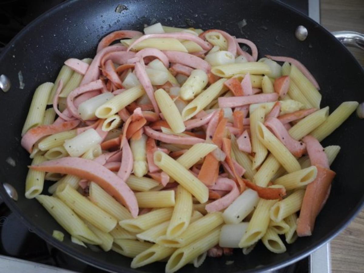 Spargel - Pasta - Wok - Rezept - Bild Nr. 15