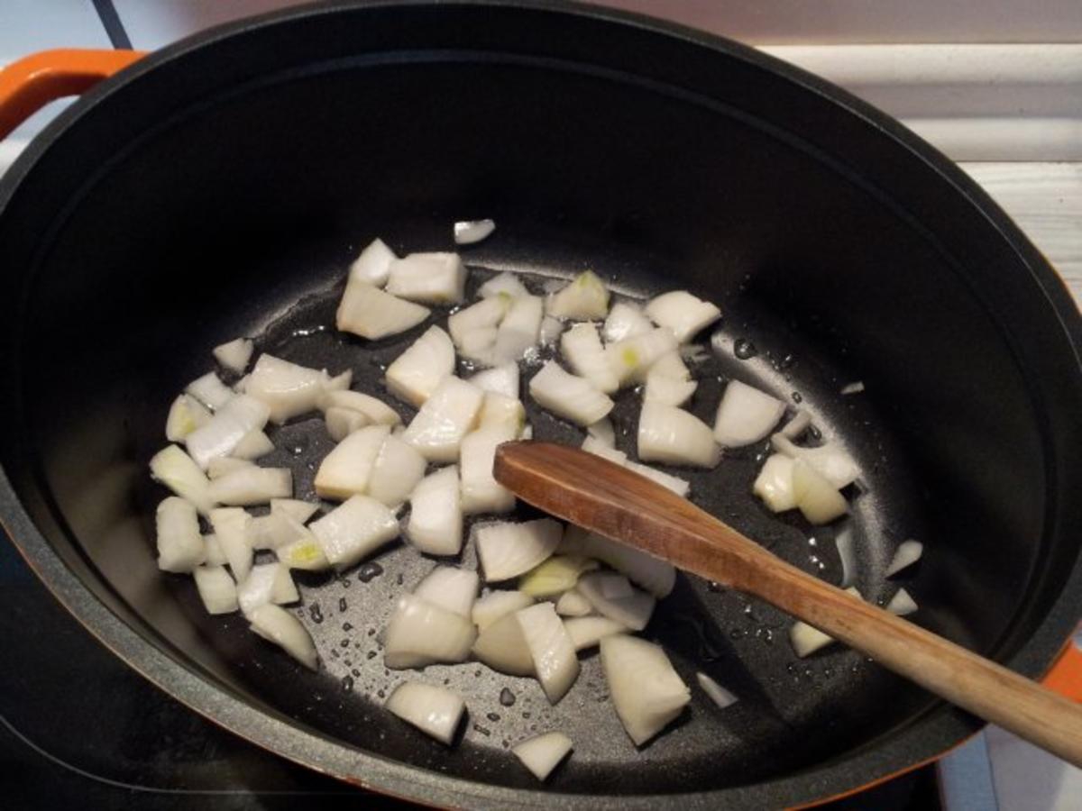 Bilder für Rollbraten in Biersoße mit Knödeln - Rezept