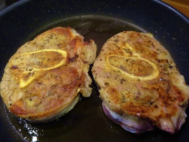 Rezept: Ossobuco mailänder Art Bild Nr. 2 Ossobuco mailänder Art - Rezept - Bild Nr. 2