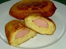 Knackwurst im Kartoffelteig - Rezept