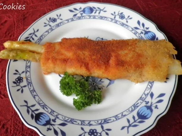 Spargel - Päckchen Cordon Bleu - Rezept - Bild Nr. 8