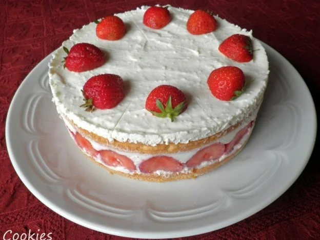 Kleine Erdbeer - Käse - Torte ... - Rezept - Bild Nr. 16