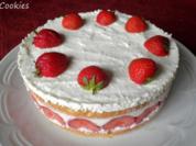 Kleine Erdbeer - Käse - Torte ... - Rezept