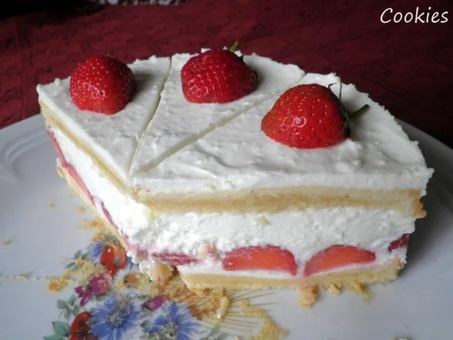 Kleine Erdbeer - Käse - Torte ... - Rezept - Bild Nr. 4