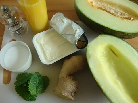 Kalte Melonensuppe mit Safran - Rezept - Bild Nr. 4