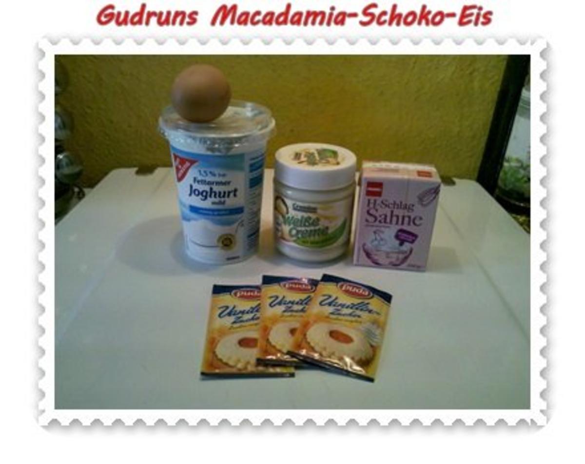 Eis: Macadamia-Schoko-Eis - Rezept - Bild Nr. 2