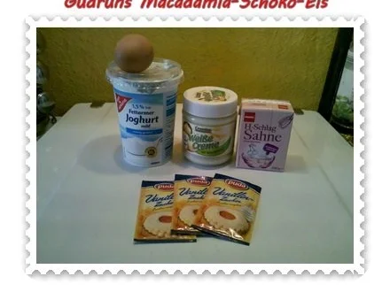 Eis: Macadamia-Schoko-Eis - Rezept - Bild Nr. 2