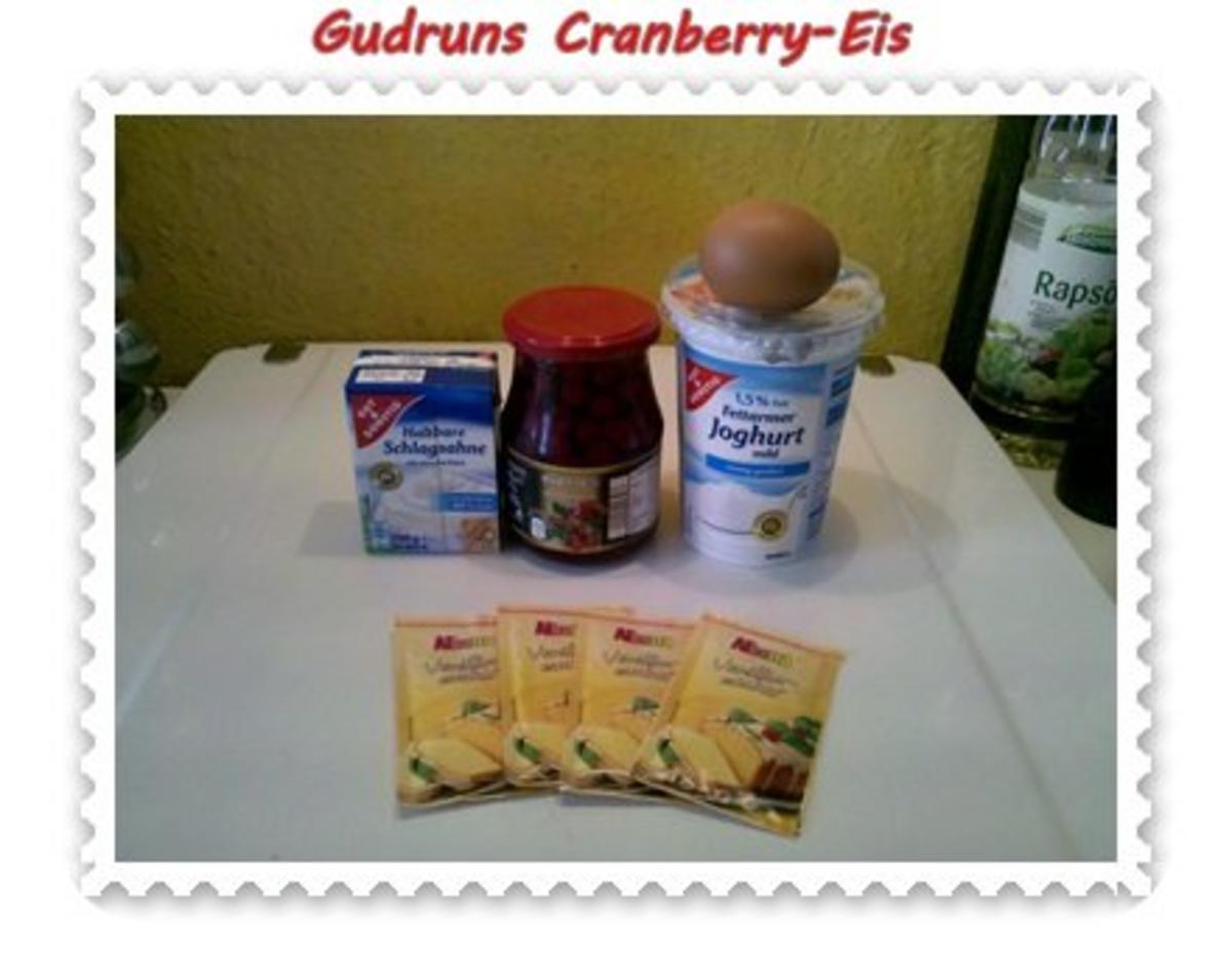 Eis: Cranberry-Eis - Rezept - Bild Nr. 2