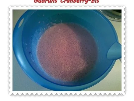 Eis: Cranberry-Eis - Rezept - Bild Nr. 4