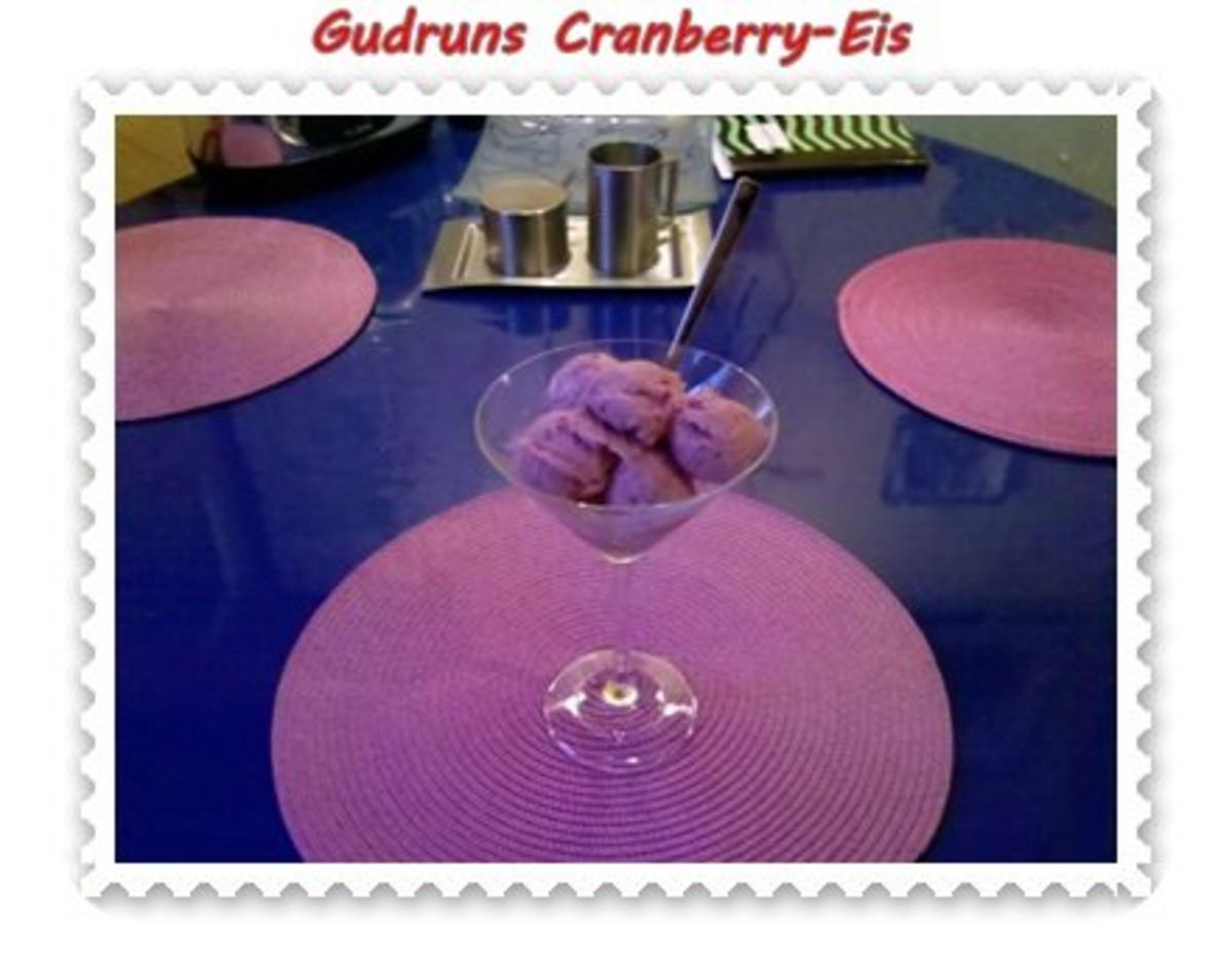 Eis: Cranberry-Eis - Rezept - Bild Nr. 8