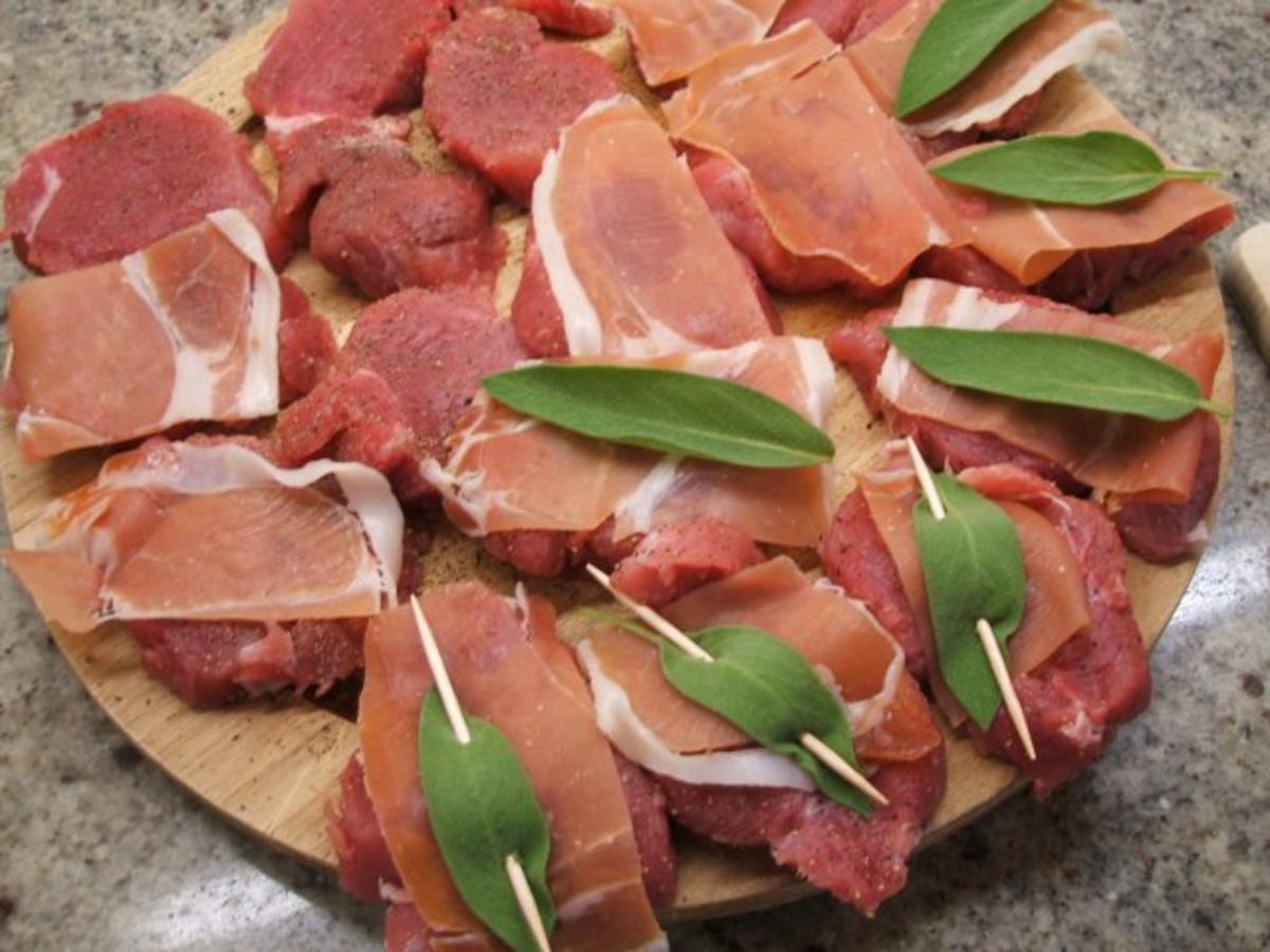 Fleisch: Schweinelende a´la Saltimbocca - Rezept - Bild Nr. 4