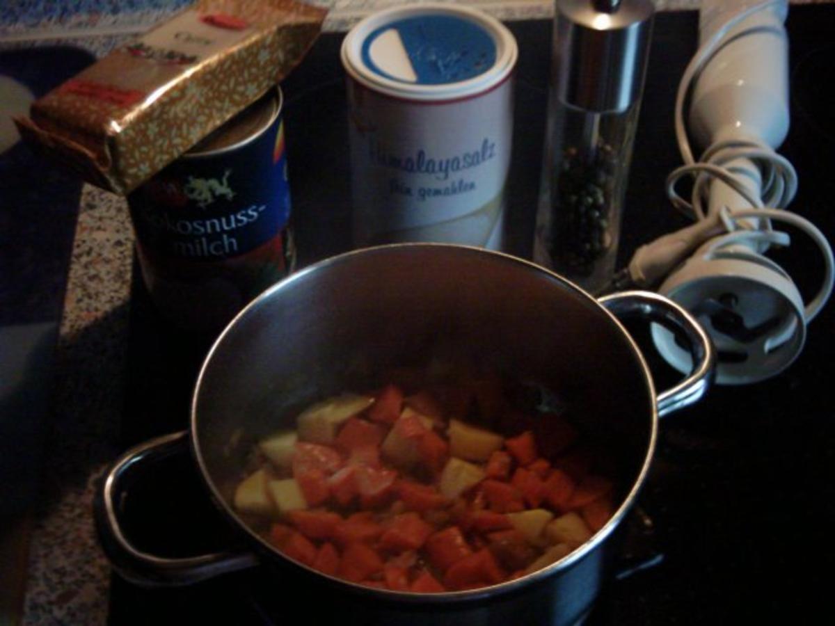 Karotten - Currysuppe - Rezept - Bild Nr. 2
