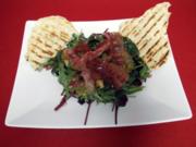 Candied Green Bacon Salad mit Navajo Flatbreads - Rezept