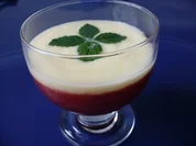 Rezept: Rhabarberkompott mit Holunderblรผtencreme Rhabarberkompott mit Holunderblรผtencreme - Rezept