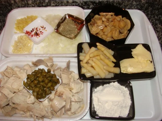 Rezept: Ahab's Asia Ragout mit Fleisch vom Mais-Suppenhuhn. Bild Nr. 3 Ahab's Asia Ragout mit Fleisch vom Mais-Suppenhuhn. - Rezept - Bild Nr. 3