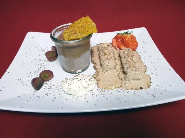 Chocolate Semifreddo - Zweierlei italienisches Eis - Rezept