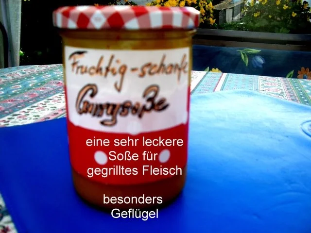 Currywurstsoße auf Tomatenbasis - Fruchtige Currysoße für Grillfleisch - Auberginen - Dip - Rezept - Bild Nr. 4