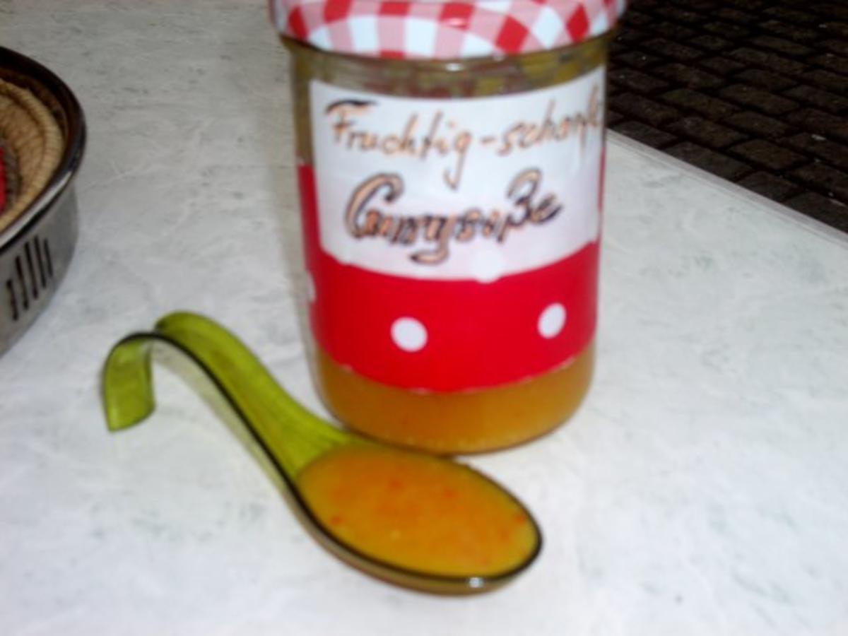 Currywurstsoße auf Tomatenbasis - Fruchtige Currysoße für Grillfleisch - Auberginen - Dip - Rezept - Bild Nr. 5