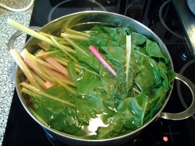 Gorgonzola-Mangold- Tagliatelle - Rezept - Bild Nr. 5