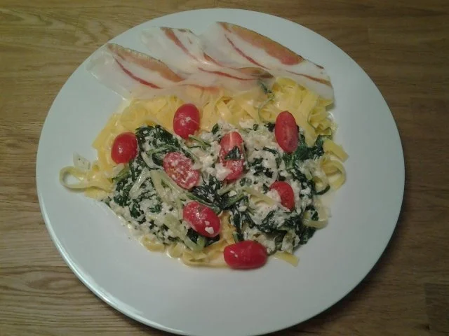 Gorgonzola-Mangold- Tagliatelle - Rezept - Bild Nr. 7