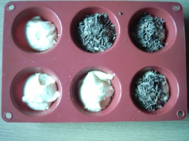 Muffins black and white - Rezept - Bild Nr. 2