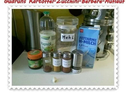 Rezept: Auflauf: Kartoffel-Zucchini-Berbere-Auflauf Bild Nr. 3 Auflauf: Kartoffel-Zucchini-Berbere-Auflauf - Rezept - Bild Nr. 3